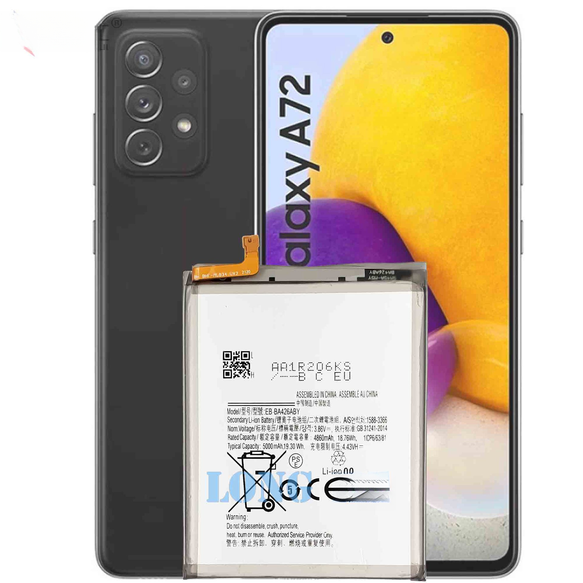 Suitable for Samsung A42 5G/A32/A72 EB-BA426ABY Mobile Phone Battery 5000mAh In Stock