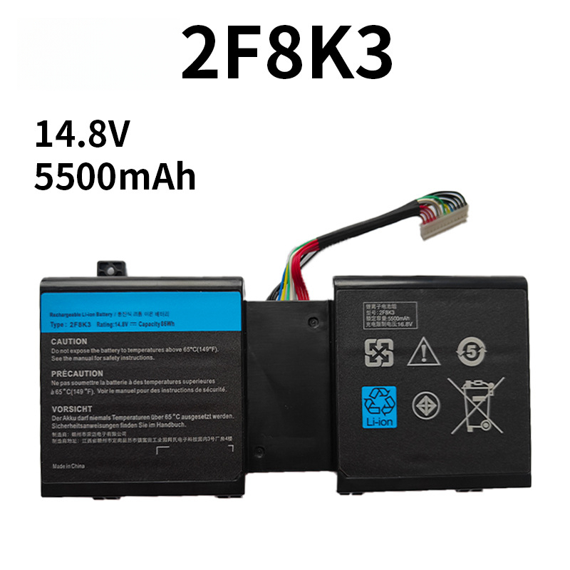 Compatible Battery for Dell 2F8K3 Alienware 17/18 M17X R5 M18X R3 P18E P19E