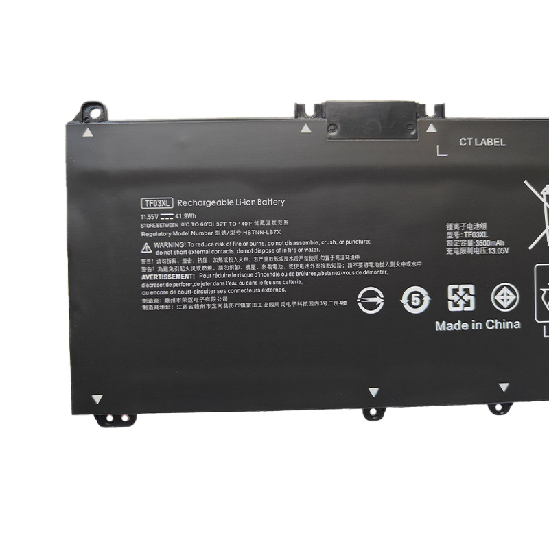 Suitable for HP TF03XL TPN-C131 Q188 Q189 Q190 Q191 Q192 Laptop Battery