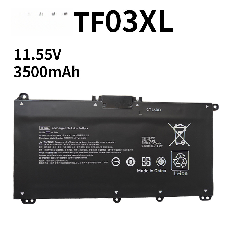 Compatible with HP TF03XL TPN-C131 Q188 Q189 Q190 Q191 Q192 Laptop Battery