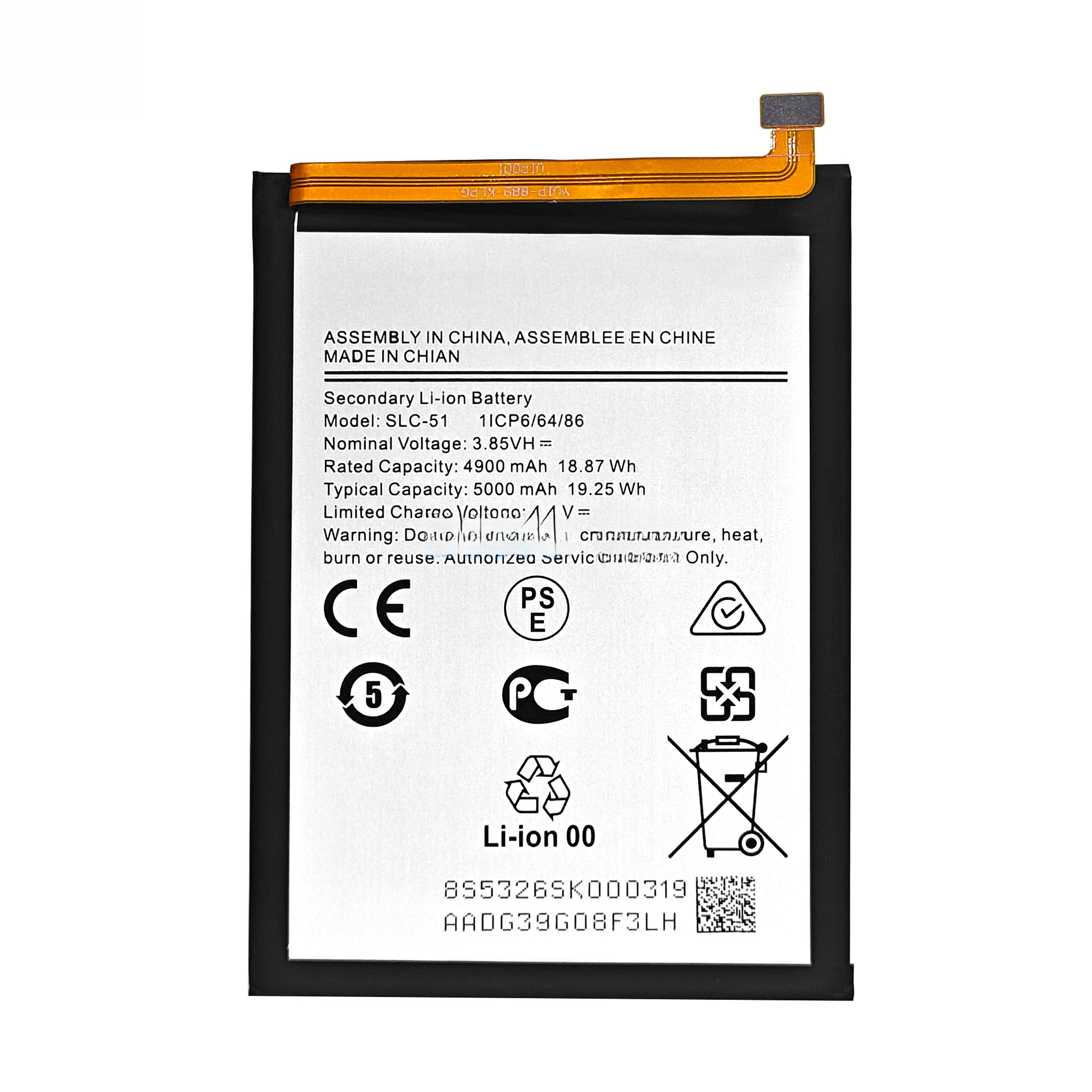 For Samsung A05s Mobile Phone Battery SLC-51 Large Capacity Built-in Board 5000mah Samsung Mobile Phone Battery