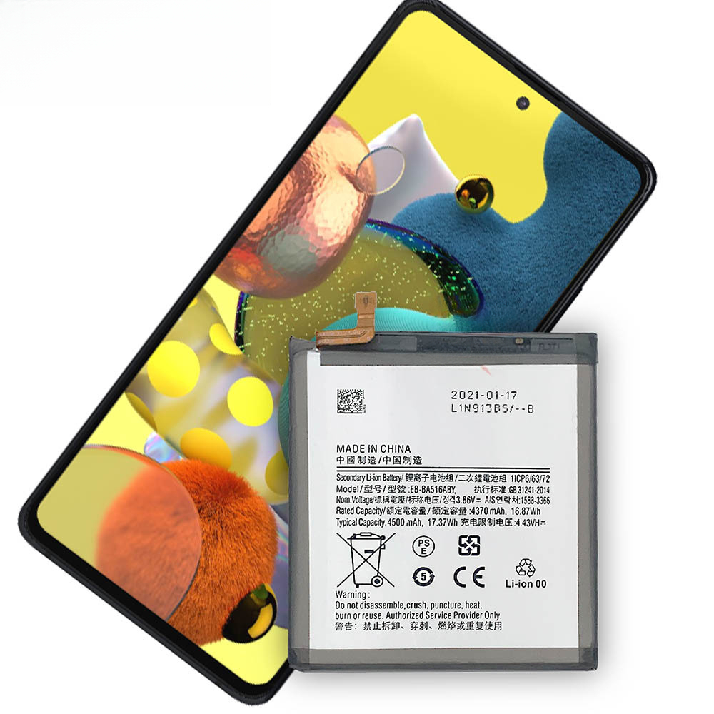 Compatible Samsung A51 5G/A516 Phone Battery EB-BA516ABY Built-in Battery Board Samsung Phone Battery