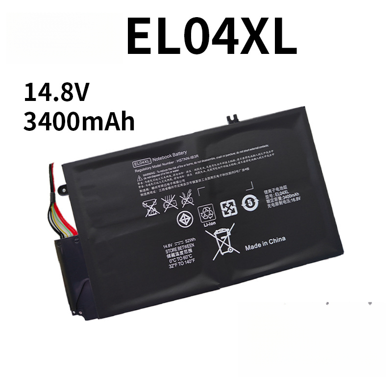 Suitable for HP Envy4 1008tx TPN-C102 1218tu EL04XL Laptop Battery
