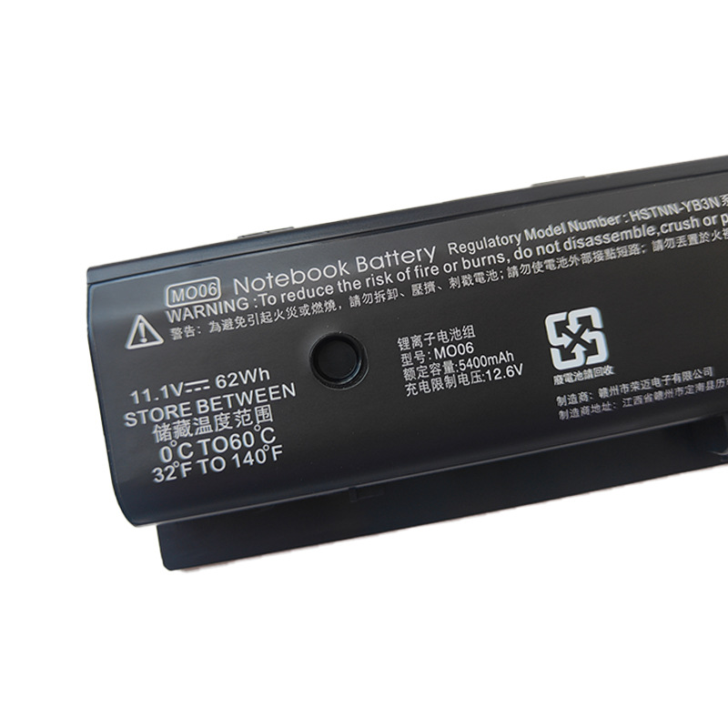 Compatible with HP MO06 MO09 TPN-P102 W106 W107 W108 W109 DV6 Laptop Battery