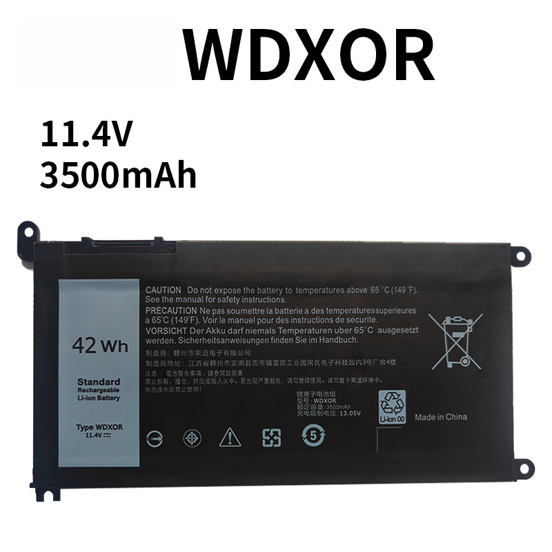 Compatible with Dell WDXOR 7460 7560 7472 5468 7570 Brand New Battery Dell Laptop Battery
