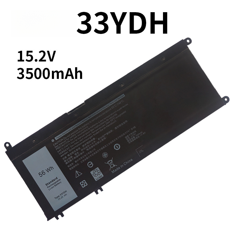 Compatible Dell 33YDH G3-3579 3779 G5-5587 7580 7778 7577 Laptop Battery