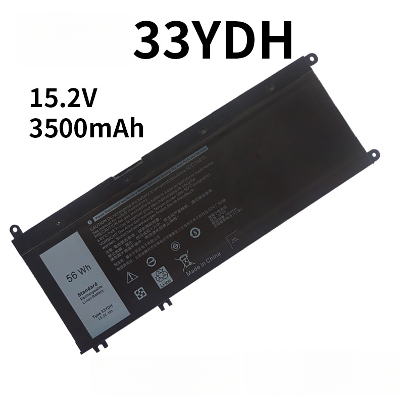 Compatible Dell 33YDH G3-3579 3779 G5-5587 7580 7778 7577 Laptop Battery