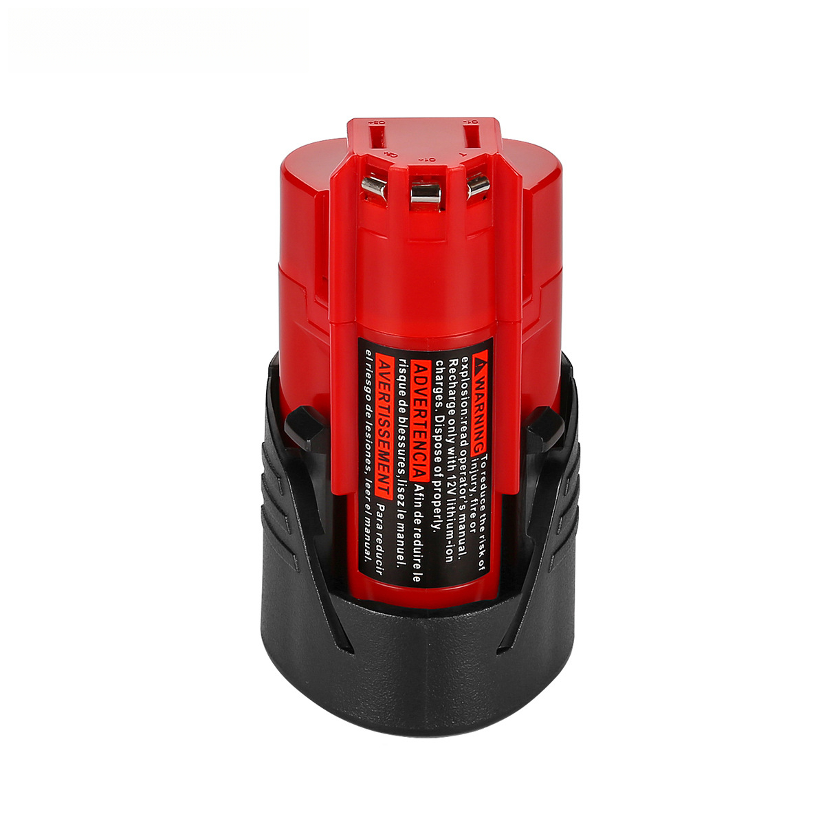 Replacement for Milwaukee 12V 2500mAh Cordless Drill Power Lithium Battery Electric Tool Accessories