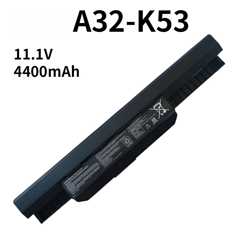 Compatible ASUS A32-K53 A43S A53S X44H X54H K43S X53E X43B Laptop Battery
