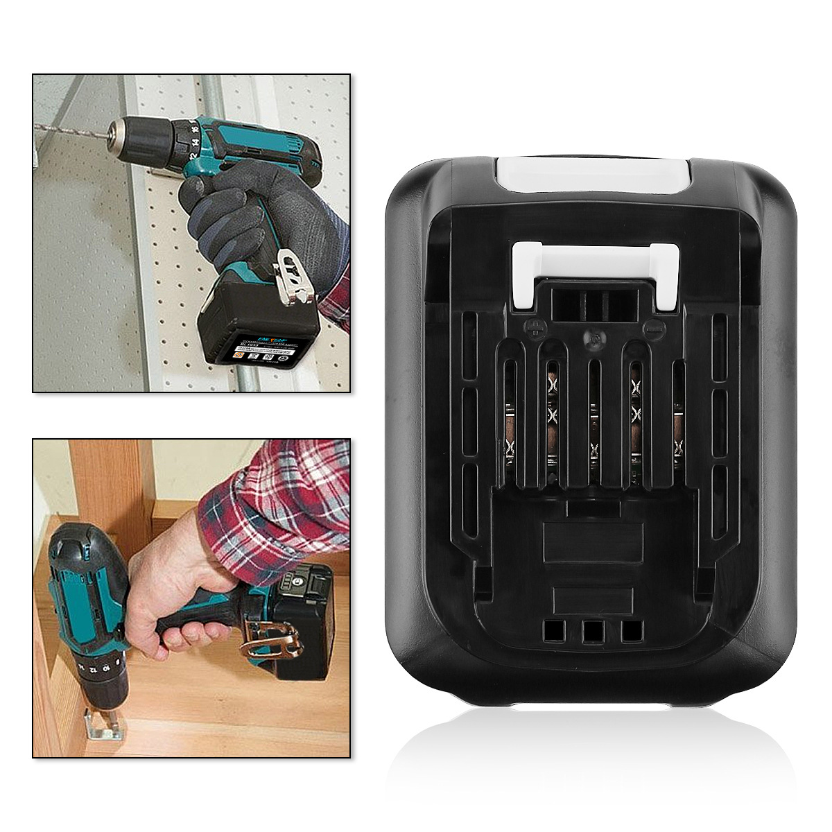 Brand New Compatible Mak BL1015 BL1040 Mitaka 10.8V-12V Cordless Power Tool Battery Accessories