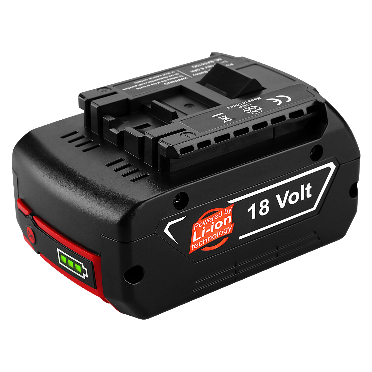 Replacement Compatible with BOSCH 18V BAT609 Power Tool Battery Impact Wrench Drill Spare Battery