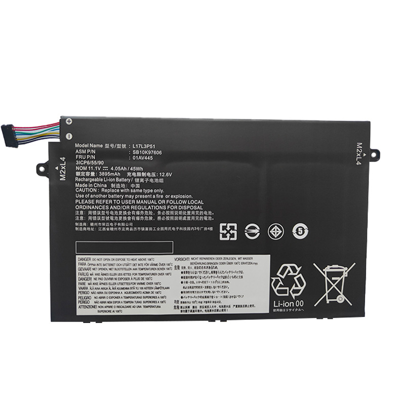 Compatible Lenovo L17L3P51 Thinkpad E480 E485 E580 E585 E490 Laptop Battery