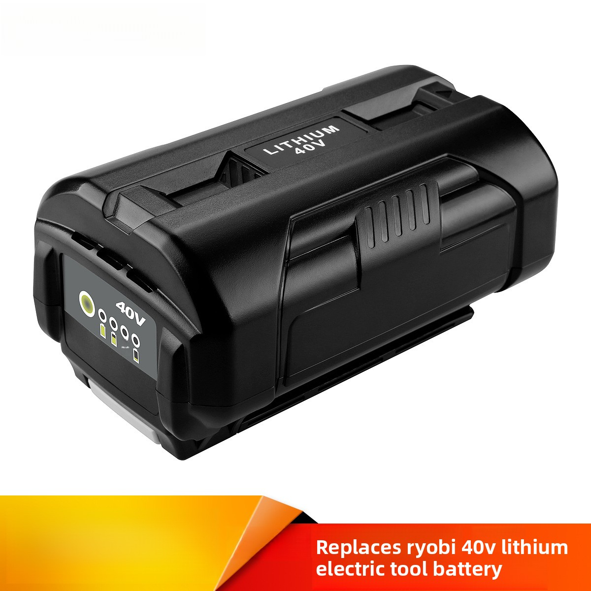 Replacement for Ryobi 40V Lawn Mower Lithium-Ion Battery OP4026A OP4050 Power Tool Battery