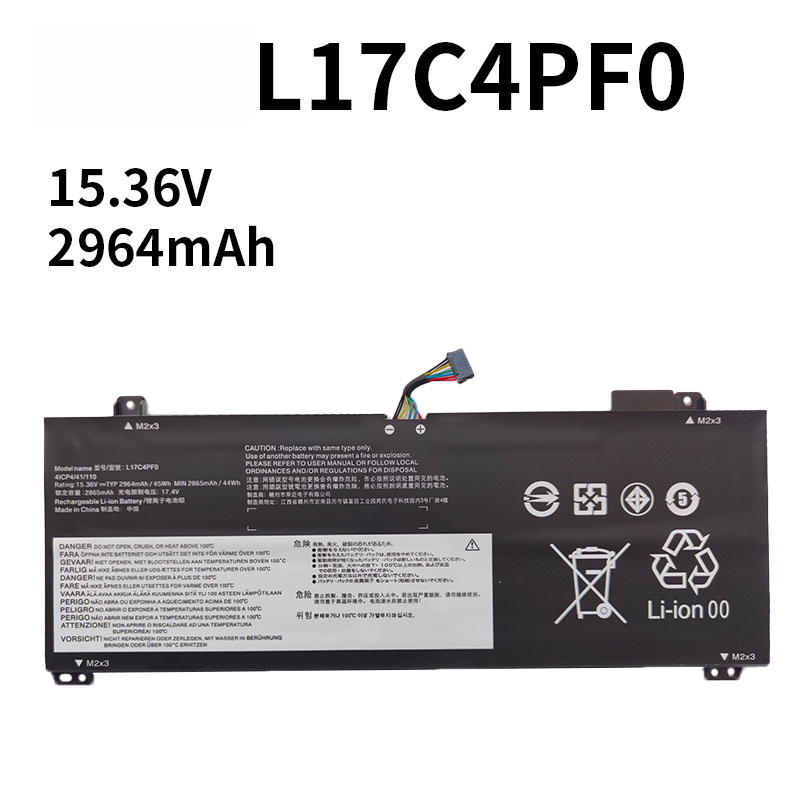Compatible Lenovo L17C4PF0 Xiaoxin Air 13IWL S530-13 L17M4PF0 Laptop Battery