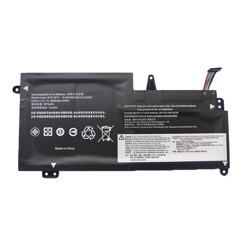 Suitable for Lenovo Thinkpad S2 13 01AV400 01AV401 Laptop Battery
