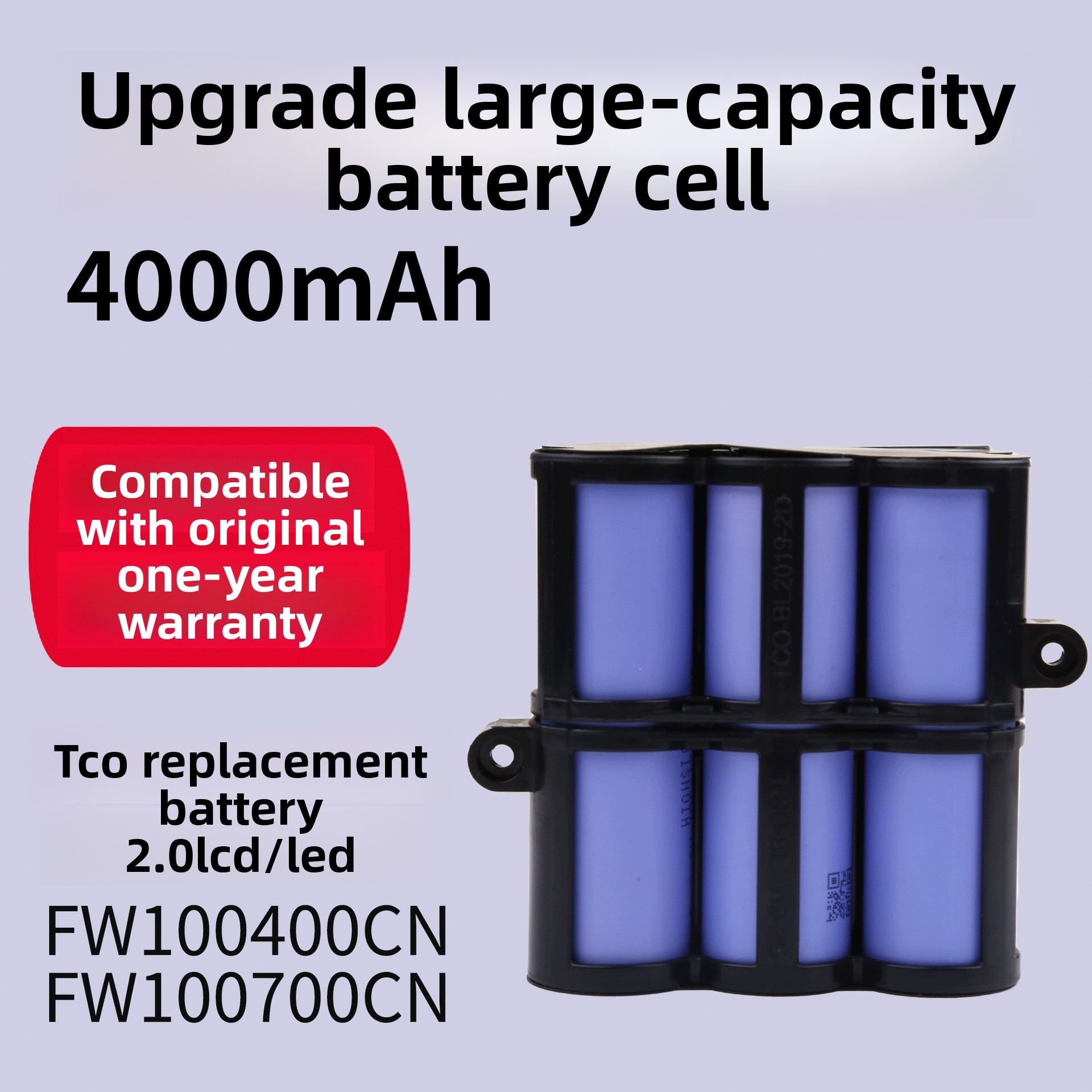 Timko Floor Washer Second Generation 2.0 Battery Compatible with Floor Cleaning and Mopping All-in-One Machine Original Battery Accessories 21.6V