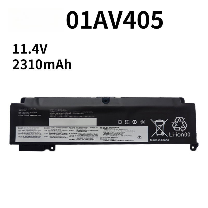Suitable for Lenovo 01AV405 Short Model 00HW022 Long Model T460S T470S T480S Laptop Battery