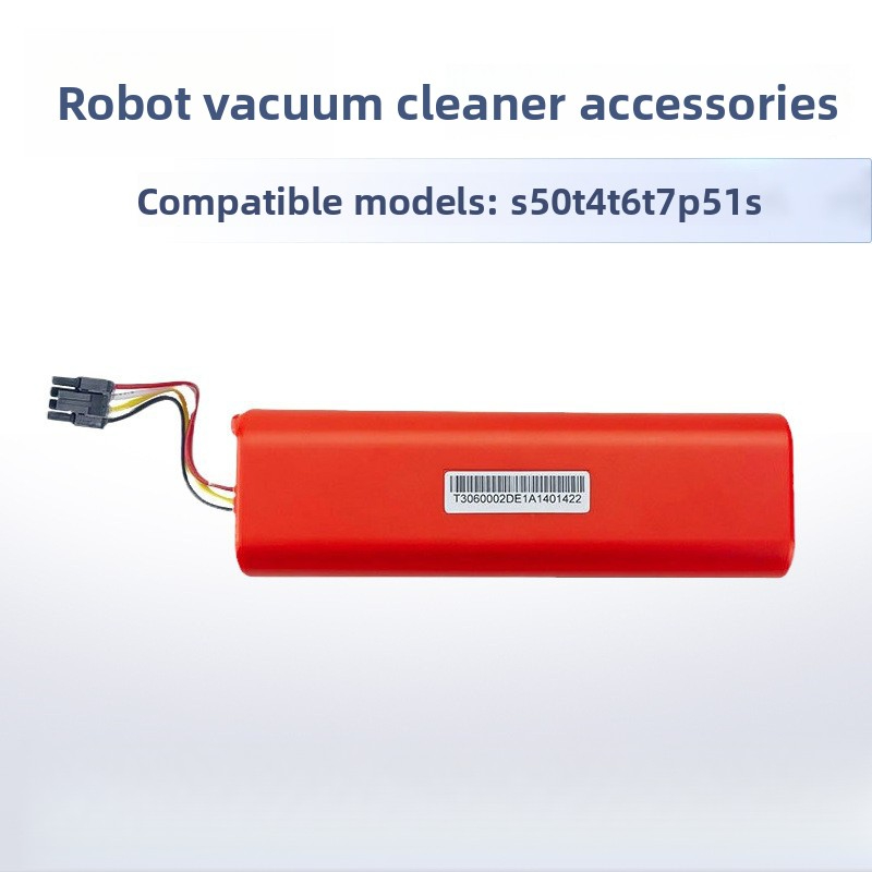Compatible with Mijia Robot Vacuum Xiaomi 1S Roborock S50 S51 S55 T6 Xiaowa C10 Lithium Battery Accessories