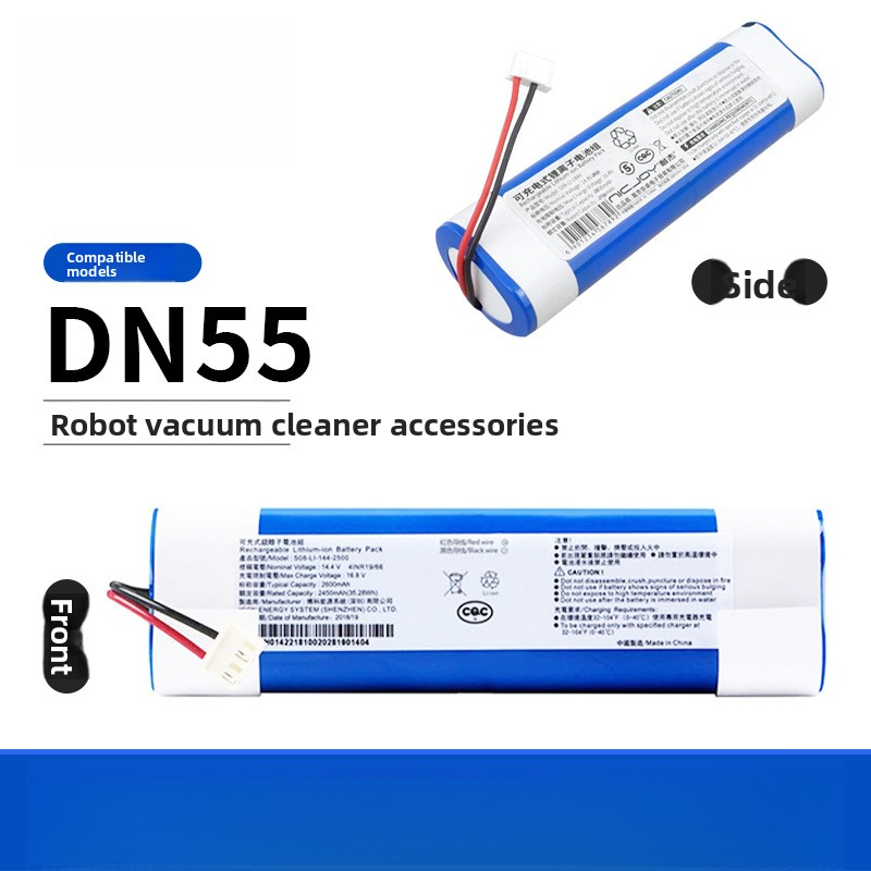 Compatible with Ecovacs Robot Vacuum DN55 DN520 Battery DJ35 DJ36 DK35 DK65 Lithium Battery Accessories