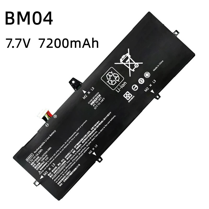 Compatible with HP EliteBook x360 1030 G3 BM04XL HSTNN-UB7L Battery