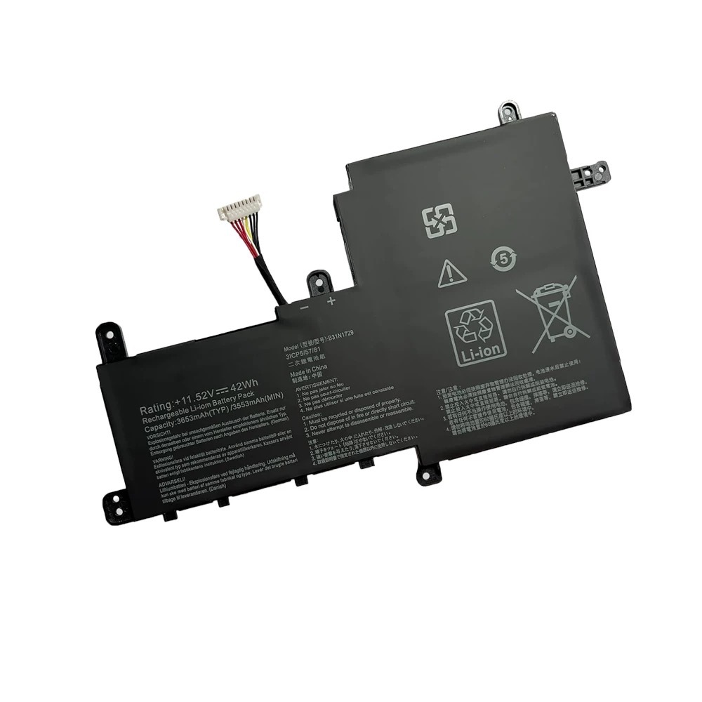 Compatible with Lingyao S2 Generation S5300F Laptop S15 S5300U S530U X530F Battery B31N1729