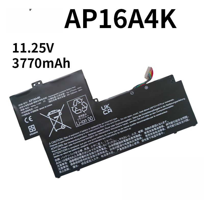 Suitable for Acer Swift 1 SF113-31 N17P2 N16Q9 AP16A4K Laptop Battery