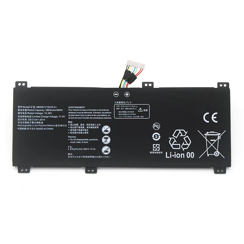 Suitable for Huawei Honor HBL-W19 W29 HLY-W19RP HB6081V1ECW-41 Laptop Battery