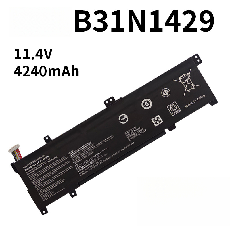 Suitable for ASUS V505L A501LB5200 K501L B31N1429 K501U Laptop Battery