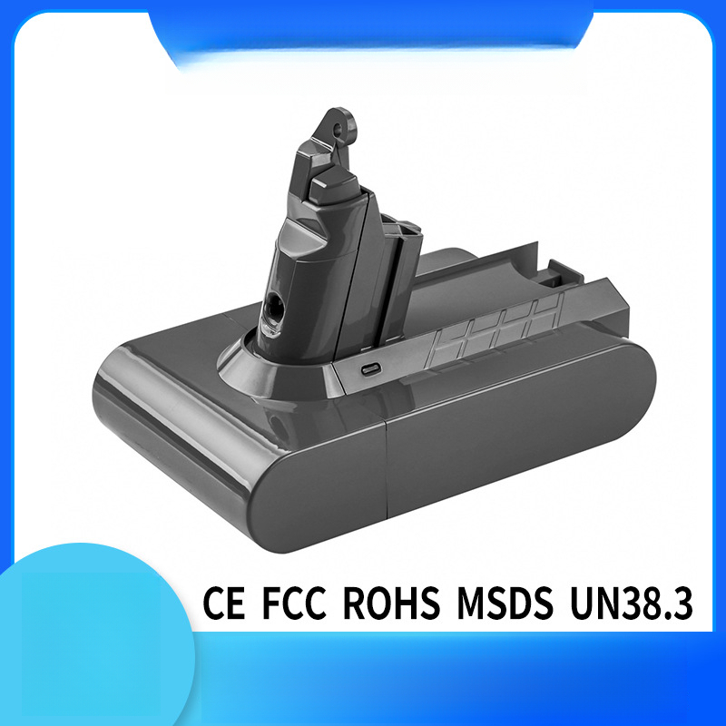 Suitable for Dyson V6 Battery 21.6V DC62 DC58 Handheld Vacuum Cleaner Power Battery