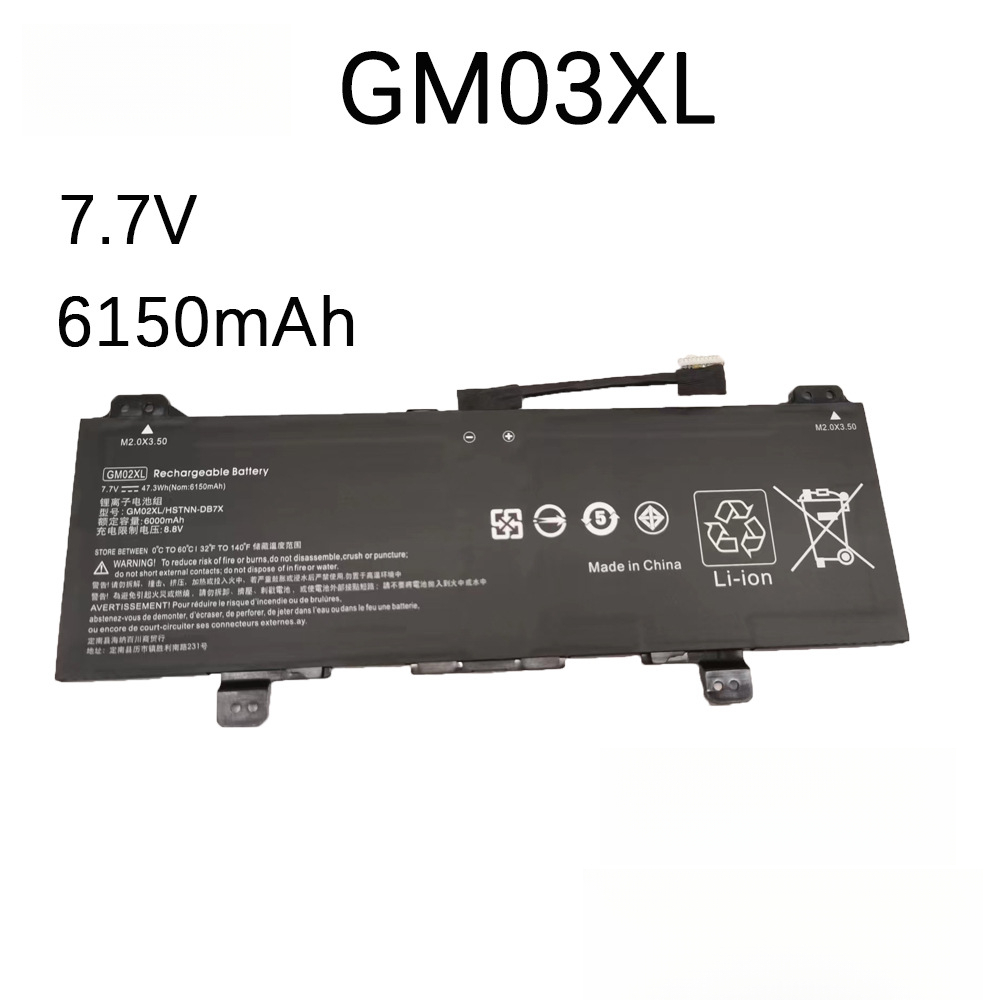 Compatible with HP Chromebook 14 G5 X360 11 G6 EEM02XL Laptop Battery