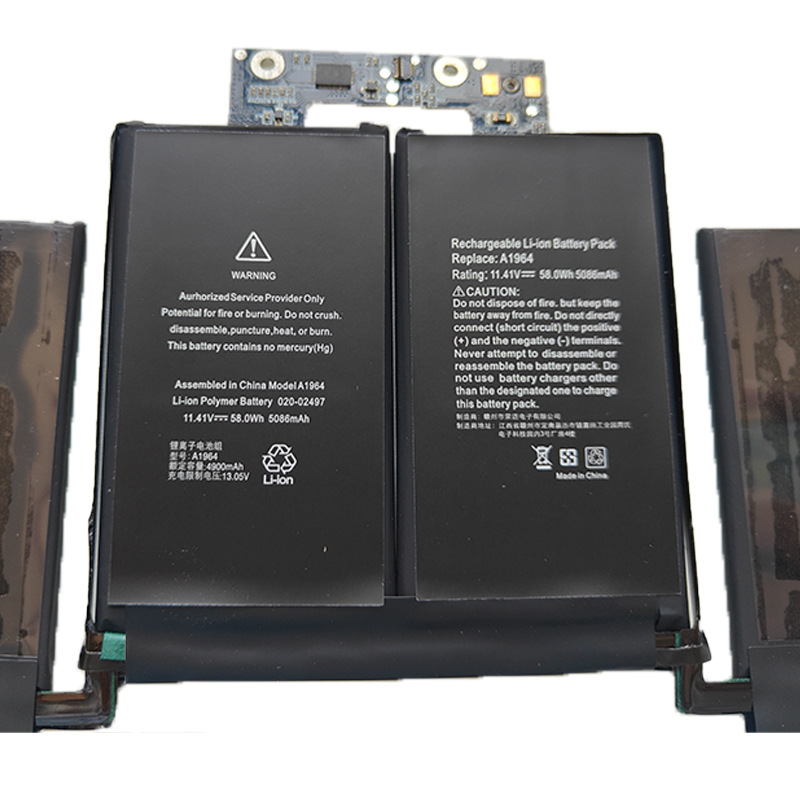Compatible with Apple MacBook Pro 13inch A1989 2018 A1964 Laptop Battery