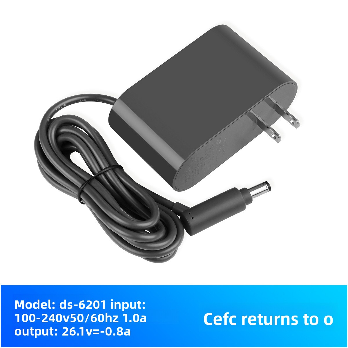 Cross-Border Exclusive Replacement for Dyson Vsh Vsh V8 0.8A Lithium Battery Cordless Vacuum Cleaner Dyson Charger