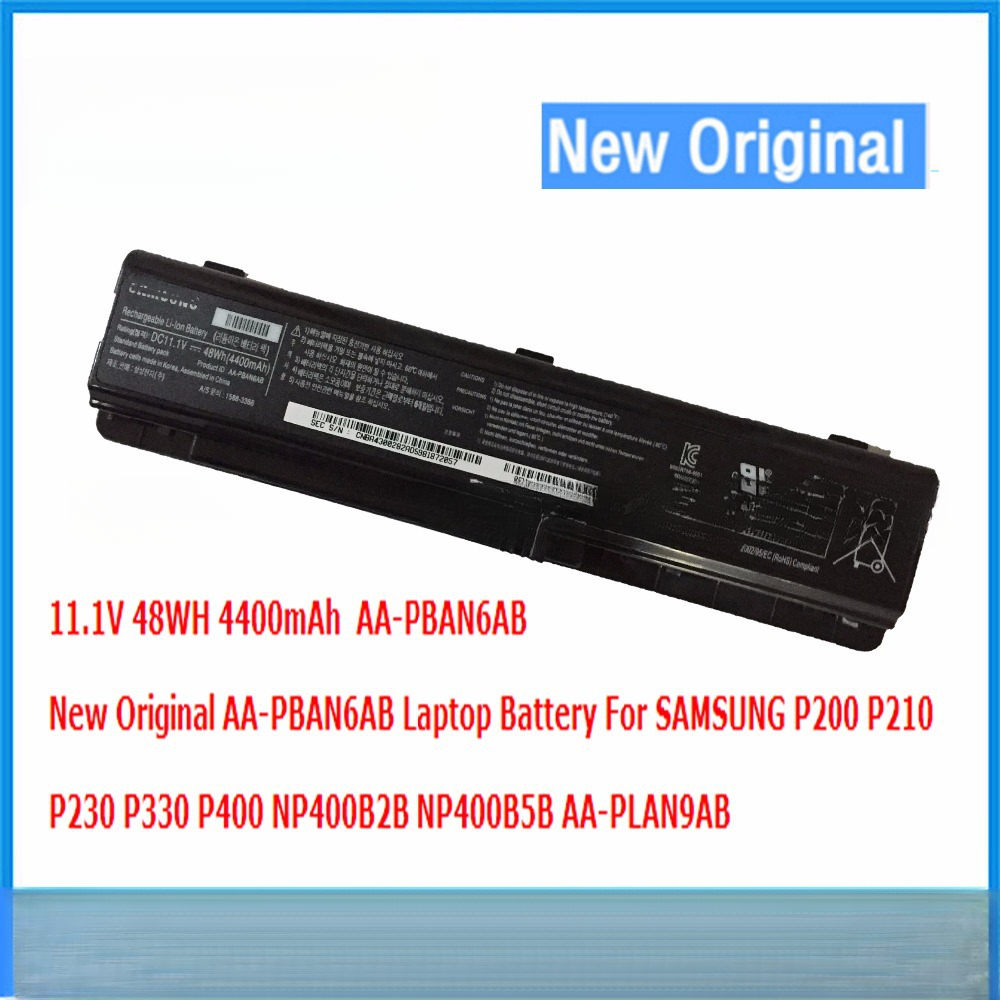 Suitable for SAMSUNG Samsung P200 P210 P230 P400 AA-PBAN6AB Laptop Battery