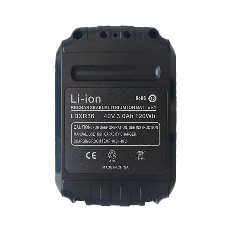 Suitable for Black&Deck 40V LBXR36 High-Power Power Tool Lithium Battery Pack Accessories