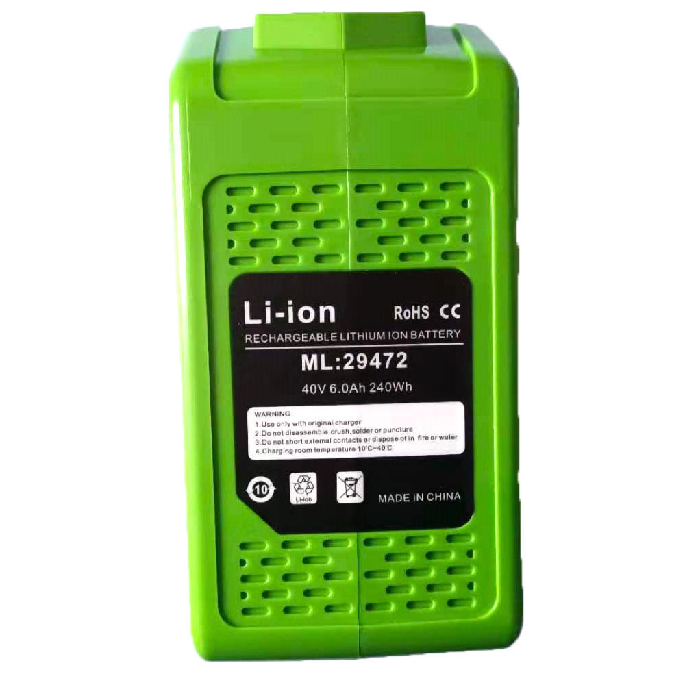 Suitable for Greenworks 40V 6Ah 240Wh Lithium Battery Lawn Mower Chainsaw Hedge Trimmer