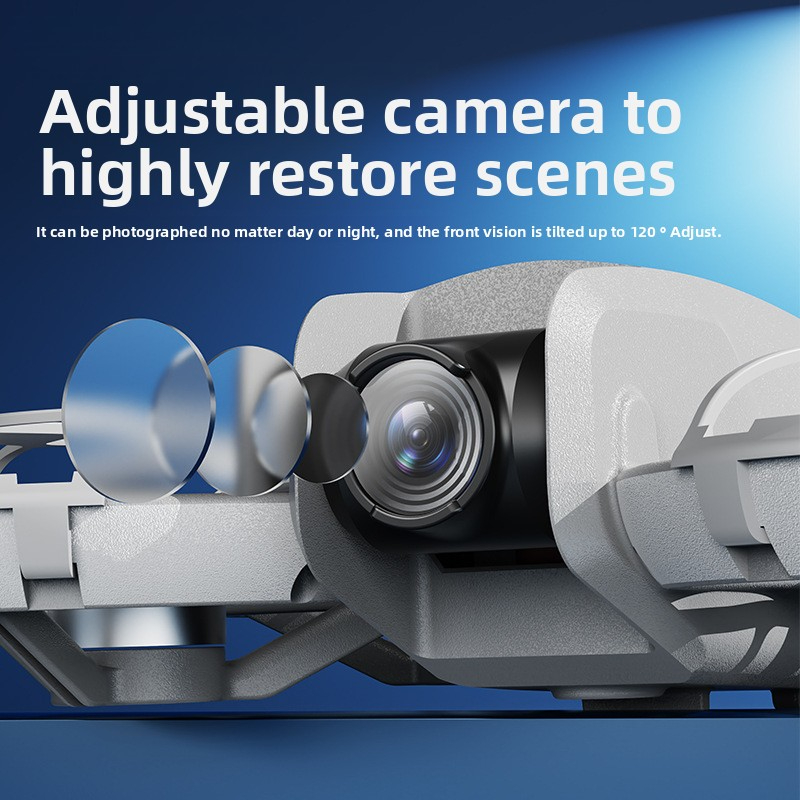 Elementary School Student Small Drone Model Remote Control Airplane Toy Model HD Aerial Photography Screen Control New Drone