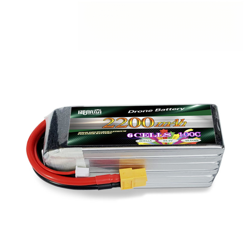 22.2V Model Aircraft Battery High Rate Polymer Lithium Battery 6S 2200mAh 35C 60C Brand New A Grade Battery