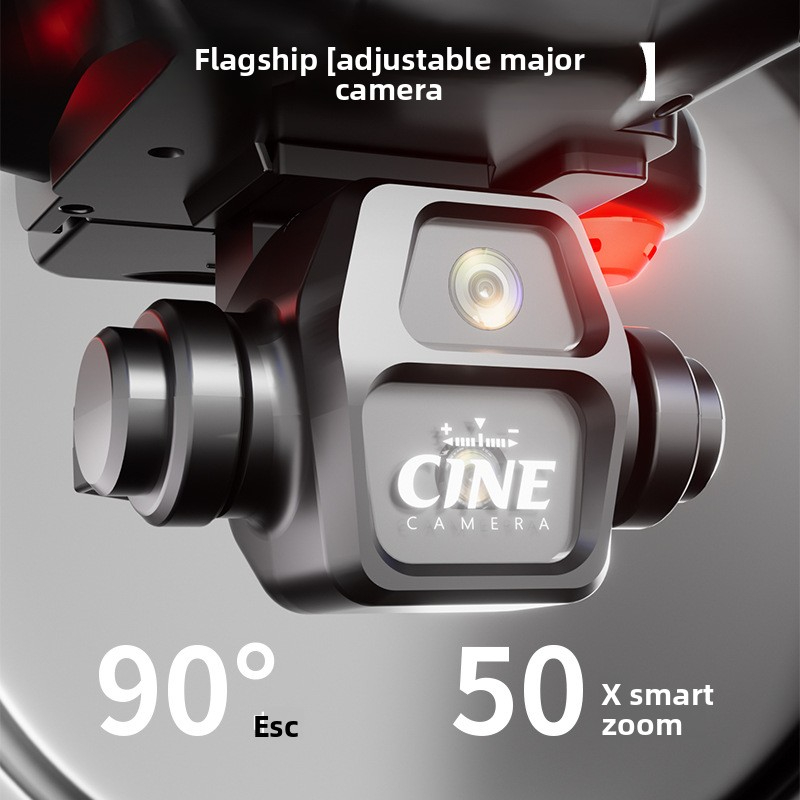 New Model Elementary School Student Small Drone Obstacle Avoidance Long Battery Life Remote Control Aircraft Model with Screen HD Aerial Photography Drone