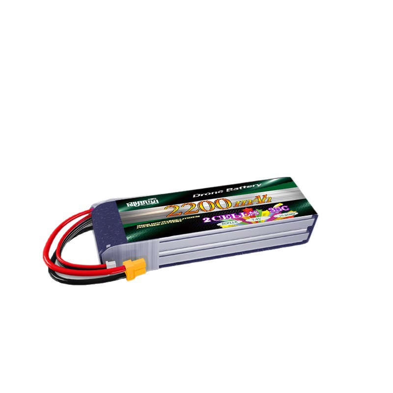 Drone Model Aircraft Battery High Rate Lithium Battery 7.4V 2S 2200mAh 35C 60C 100C Brand New A Grade Battery