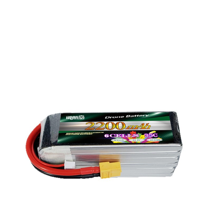 22.2V Model Aircraft Battery High Rate Polymer Lithium Battery 6S 2200mAh 35C 60C Brand New A Grade Battery