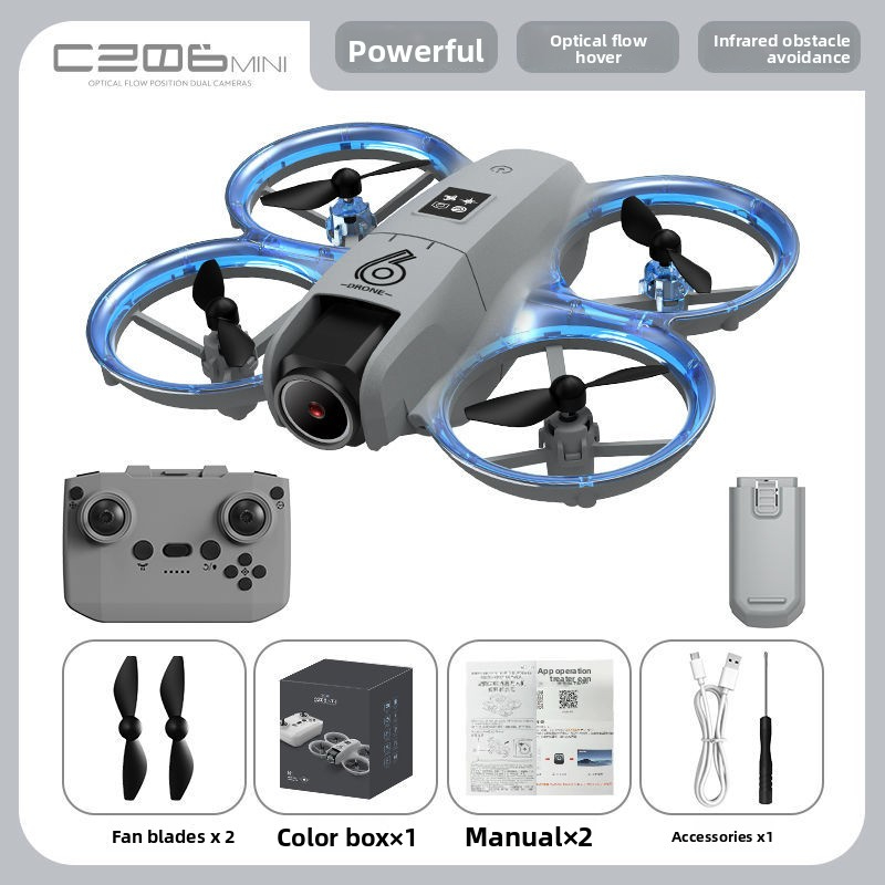 cz06 Foreign Trade Drone Obstacle Avoidance ESC Fully Protected Quadcopter Remote Control Airplane Cross-Border Toy Small