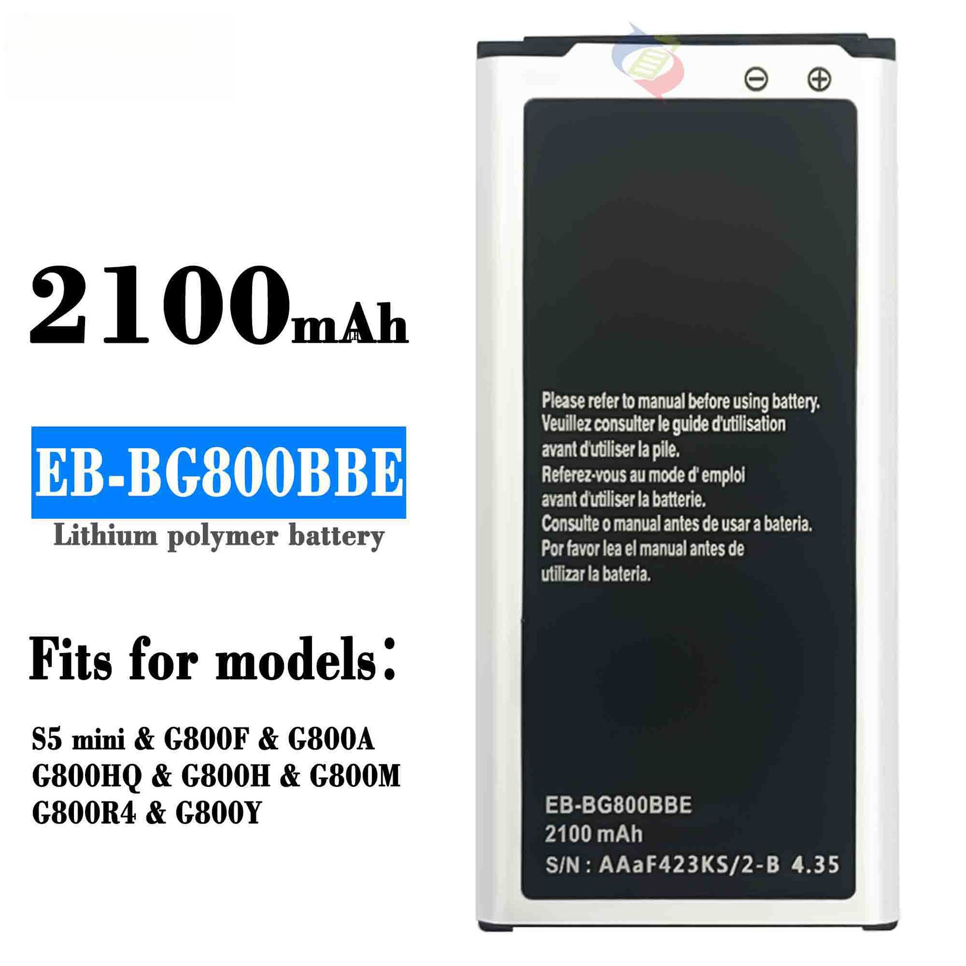 Suitable for Samsung S5 mini/G800F/G800A EB-BG800BBE Built-in Battery