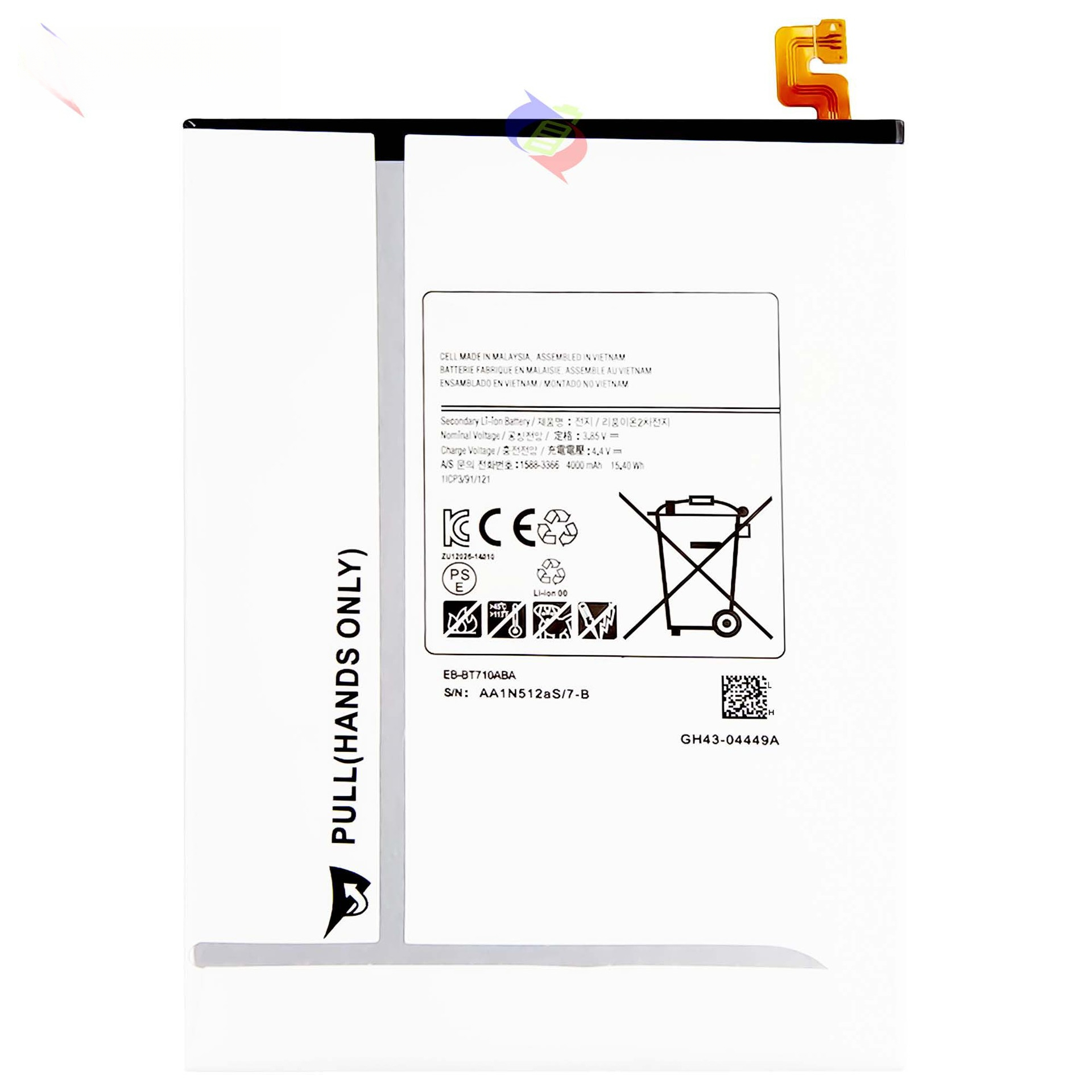 Suitable for Samsung Tab S2 8.0/T719C/T713N Tablet Battery EB-BT710ABA Charging Board Samsung Tablet Battery