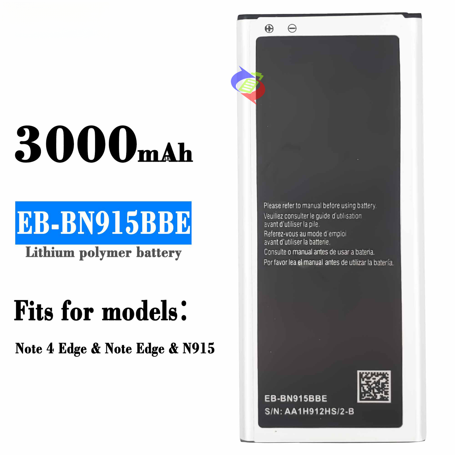 Suitable for Samsung Note4 Edge/Note Edge/N915 Mobile Phone Battery EB-BN915BBE