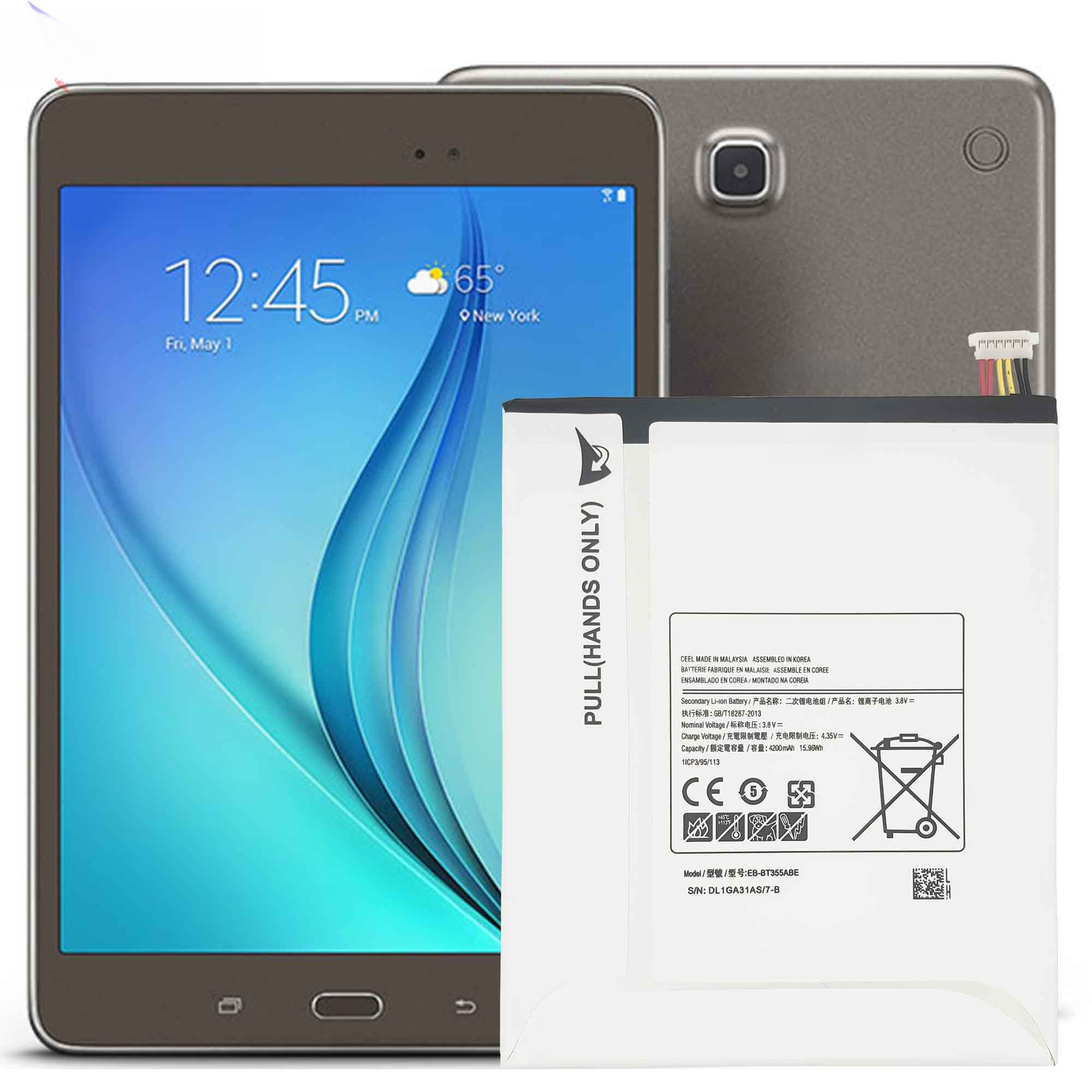 Suitable for Samsung Tab A 8.0 2015/P350 Phone Battery EB-BT355ABE Built-in Charging Board Wholesale