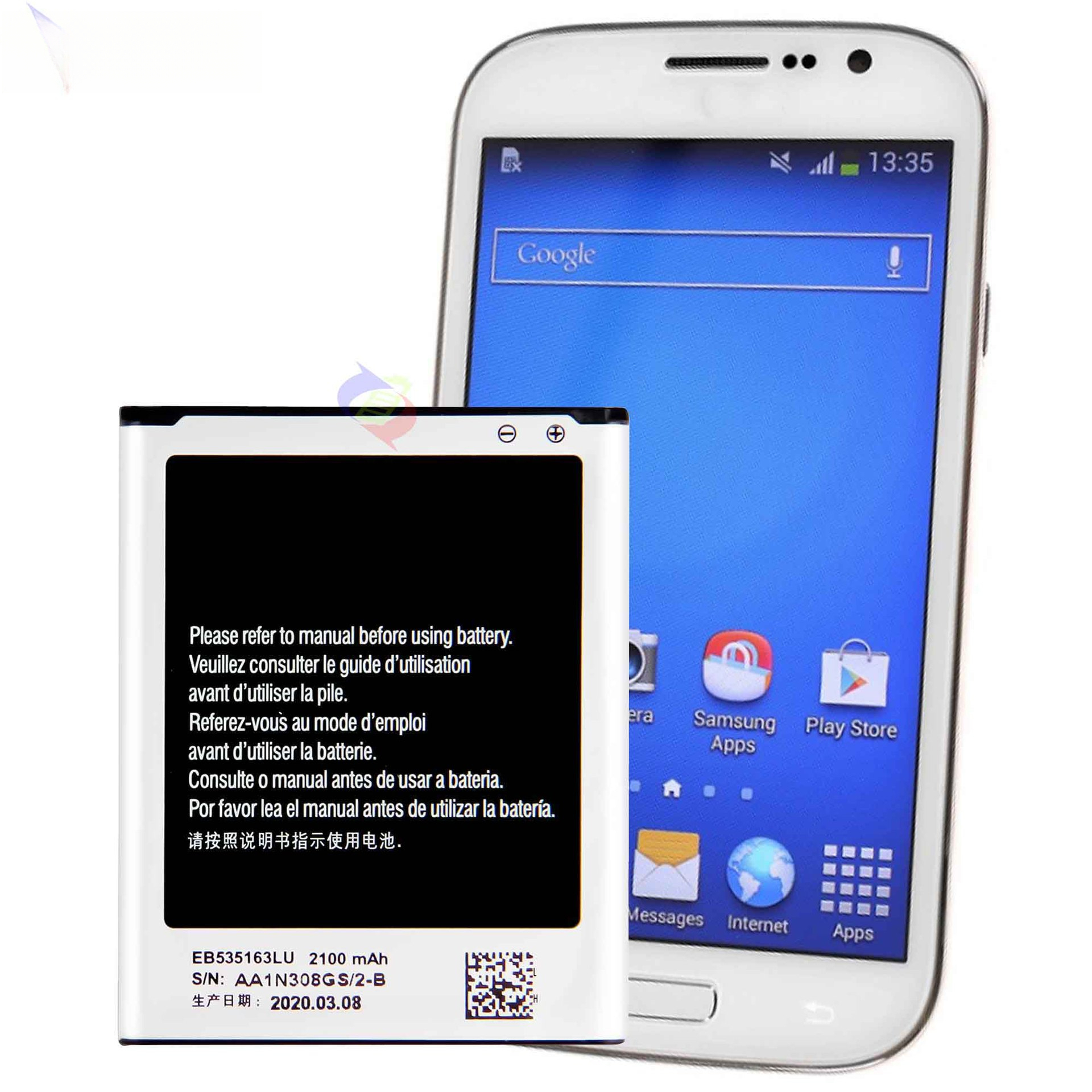 Suitable for Samsung Grand Neo/Grand Lite Mobile Phone Rechargeable Battery EB5351631 Samsung Mobile Phone Battery