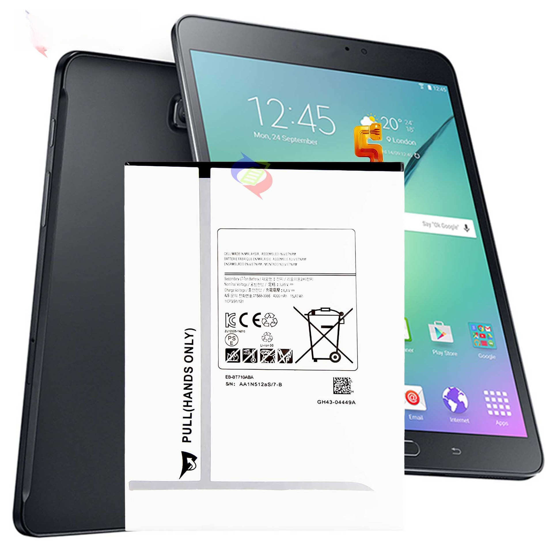 Suitable for Samsung Tab S2 8.0/T719C/T713N Tablet Battery EB-BT710ABA Charging Board Samsung Tablet Battery