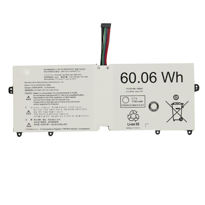 Compatible with LG Gram 13Z970/980/990 14Z970 15Z970 15Z975 Battery LBR1223E
