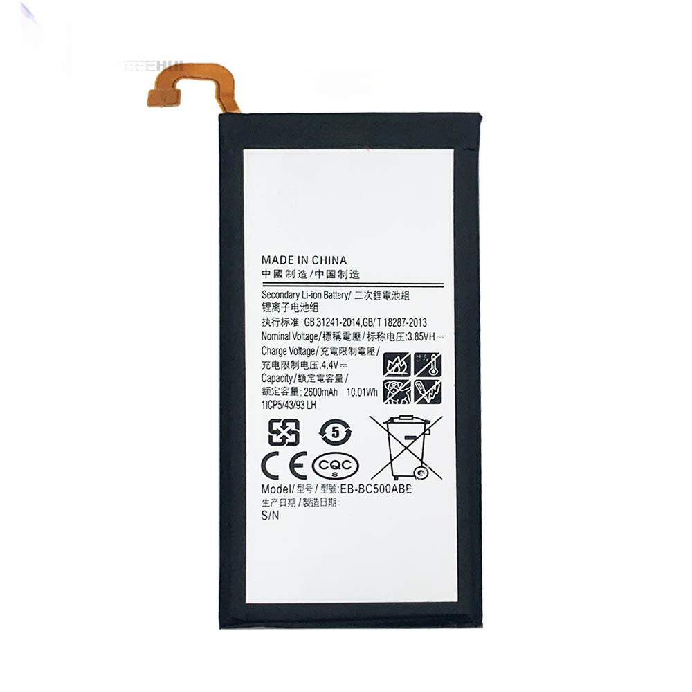Suitable for Samsung C5 C5000 Phone EB-BC500ABE Brand New Large Capacity Built-in Lithium Battery