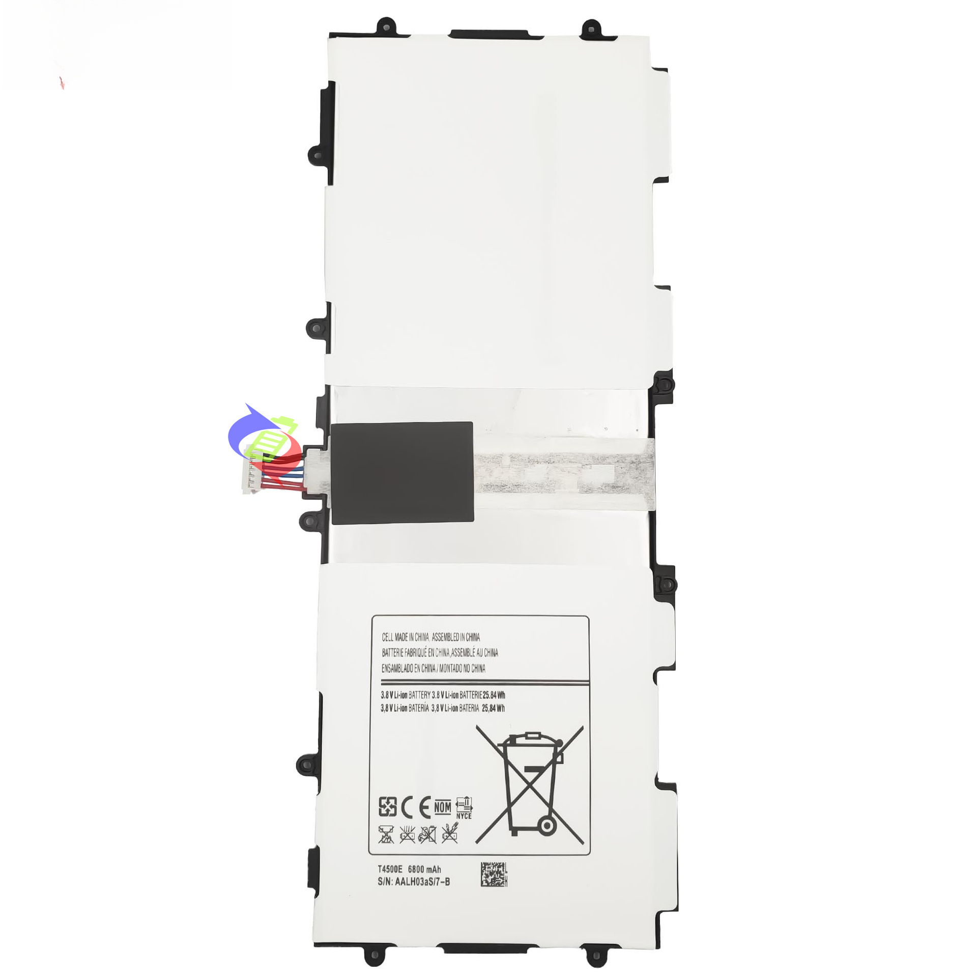 Suitable for Samsung Tab3 10.1/P5220/P5210/P5220 Tablet Battery T4500E Charging Board